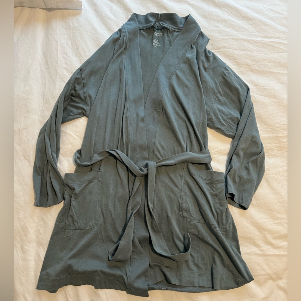girlfriend collective Dream Robe - S, green